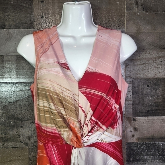 New Donna Karan Graphic Bodycon Formal Dress size 2 - Picture 3 of 9